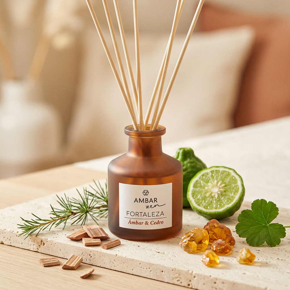 Mikado Zen · Ámbar y Cedro