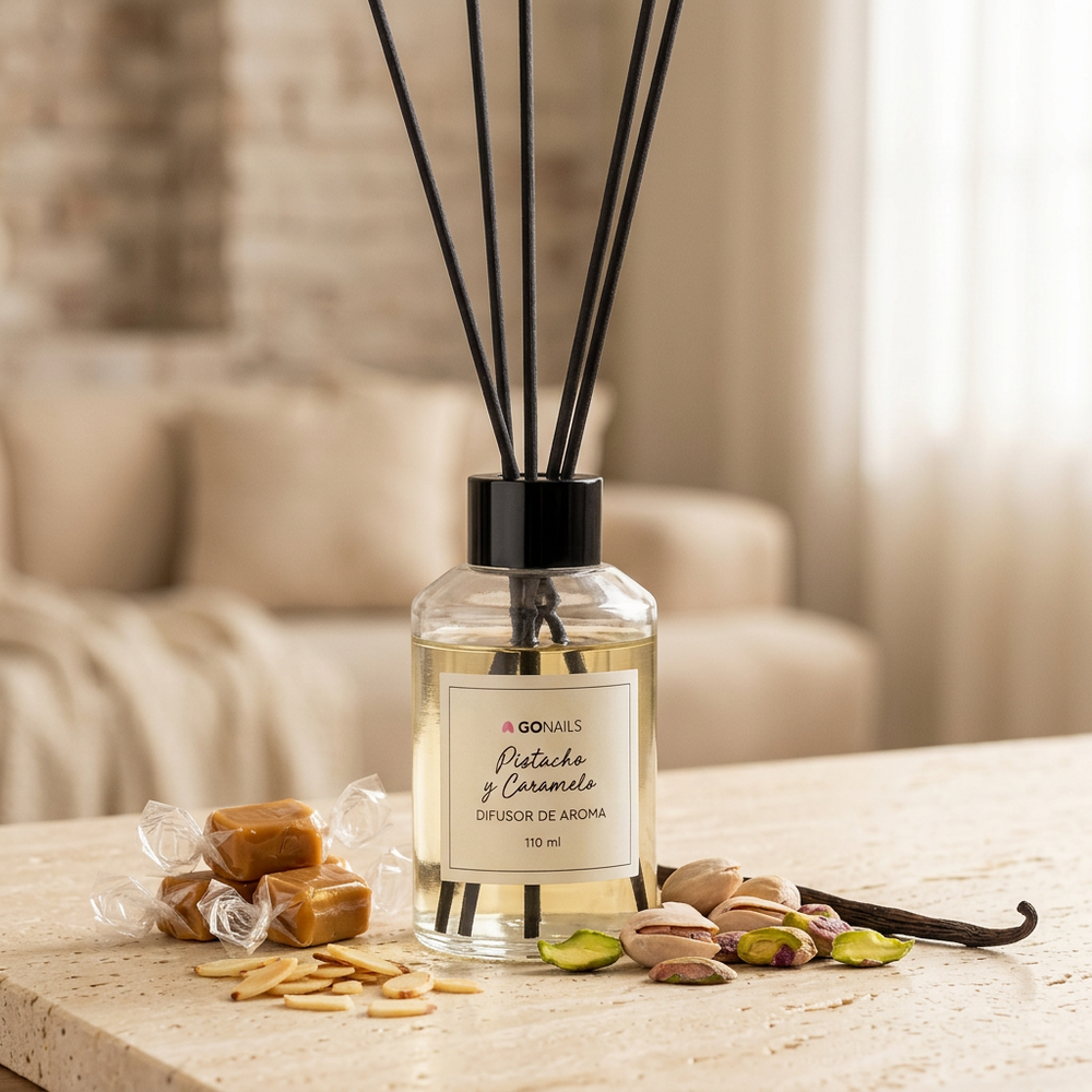 Difusor Go Living · Pistacho y Caramelo